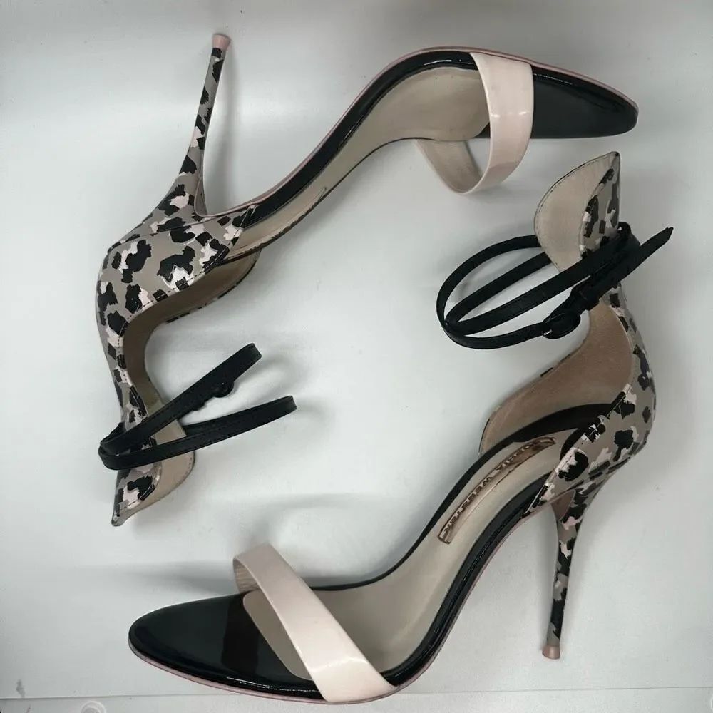 Sophia Webster Nicole Camo Sketch Heels - Picture 8 of 10
